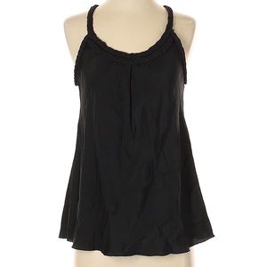 Banana Republic Black Silk Tank Top Blouse